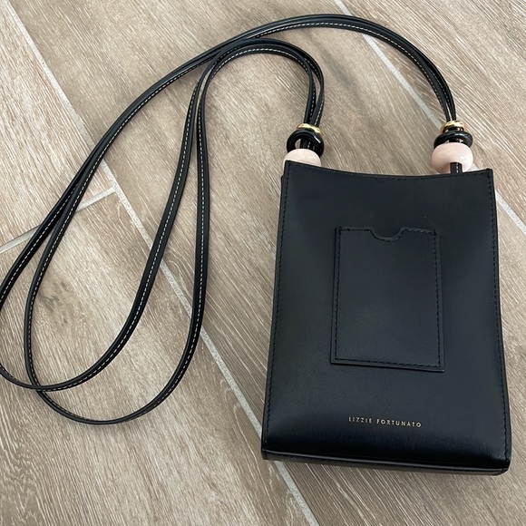 Lizzie Fortunato small crossbody leather bag - Picture 2 of 16